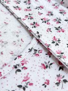 EURMUSE Cotton 3 Pcs Multicolour FLOWER Pattern Homewear Pajama Set - Multicolor - View 6