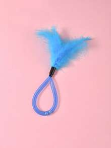 PETSIN 1 Piece Pet Feather Teaser Wand Toy; Pet Bell Cat Toy; Pet Self-Entertainment Toy To Relieve Boredom; Pet Supplies - Multicolor - View 15