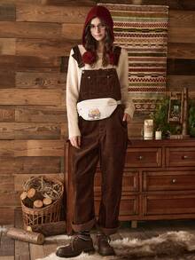 HARRY POTTER X SHEIN Luminous Shoulder Tote Bag - Beige - View 5