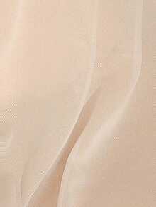 DelicateAllure Plus Size Off Shoulder Lace Patchwork Mesh Mini Nightgown - White - View 6