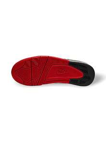 Nike Flight Legacy 男士篮球鞋 透气轻便吸汗 弹性好 标志纯色 易洗 多功能 运动户外 学校 白色 黑色 红色 BQ4212-100 - 白色/黑色/紅色 - 查看 6