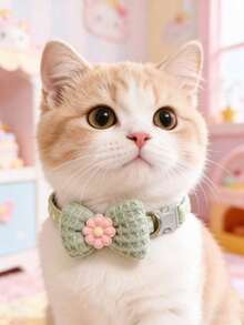 PETSIN 1 宠物花朵项圈 可调节颈围 猫项圈 狗项圈 宠物配件 宠物用品 - 彩色 - 查看 18