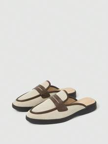 Sleekvia Women's Versatile Casual Slip-On Mules For Commuting & Daily Wear Valentine's Day - Apricot - View 7