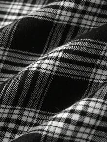 PAVTROS 男士格子短袖休闲/商务宽松版型 Polo 衫 - 彩色 - 查看 5