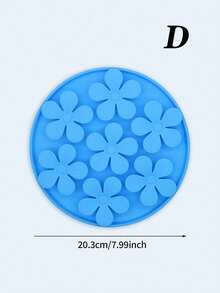 1 pieza Plato para lamer de mascotas, Comedero lento para mascotas, Juguetes interactivos con ventosa para perros y gatos - Multicolor - Ver 8