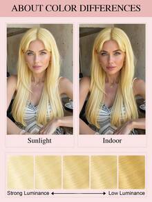 9AM Hair 4.5x3 Human Hair Mono Lace Topper For Women,Blonde Color Hair Pieces For Thinning Hair Hair Loss,Adds Volume & Covers Gray Winter Christmas Halloween Costumes Autumn Outfits Women Fall Outfits Women Chic Elegant Glow Edgy Clean Classic Lit Snack Baddie 90s Vintage Retro Grunge Cottagecore Kawaii Cyberpunk Streetwear Preppy Futuristic Minimalist Street Style Bridal Photoshoot Date Night Casual Cozy Night Out Butterfly Clips - S613 - View 14