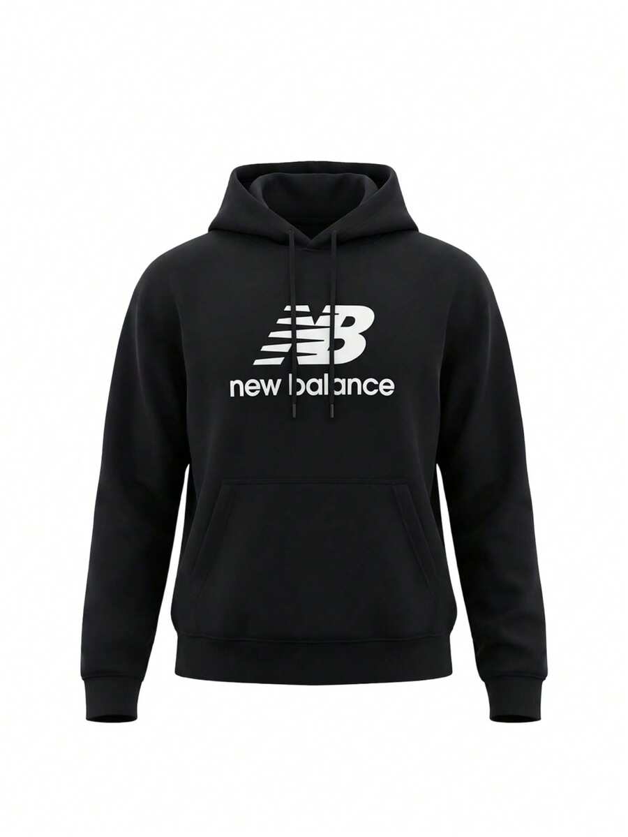 New Balance Essentials Women's Hoodie Black - Black - View 1