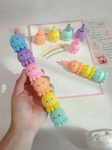 5 Colors Of Adorable Fluorescent Pens, Suitable For School And Office Fluorescent Markers And Graffiti Back To School