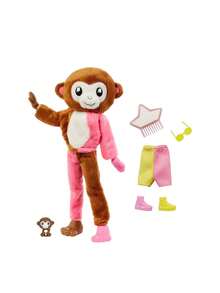Mattel Barbie Cutie Reveal Amigos De La Jungla Mono Series Doll HKR01 - Multicolor - View 3