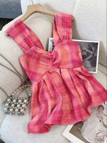 Resyla Dopamine Rutig Linne För Dam - Multifärgad - Visa 3