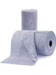 Ultra Fine Fiber Cleaning Cloth, Reusable Tissue, Wet Dry Dual-Use Cleaning Cloth, 25cm * 25cm, Kitchen Cleaning Wet Wipes, Lint Free Cloth, Suitable For Cars, Kitchens, Kitchen Supplies, Cleaning, Kitchen Towels - Grey - View 2