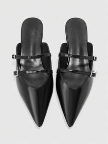 CUCCOO BIZCHIC Women Flats - mirror black - View 6