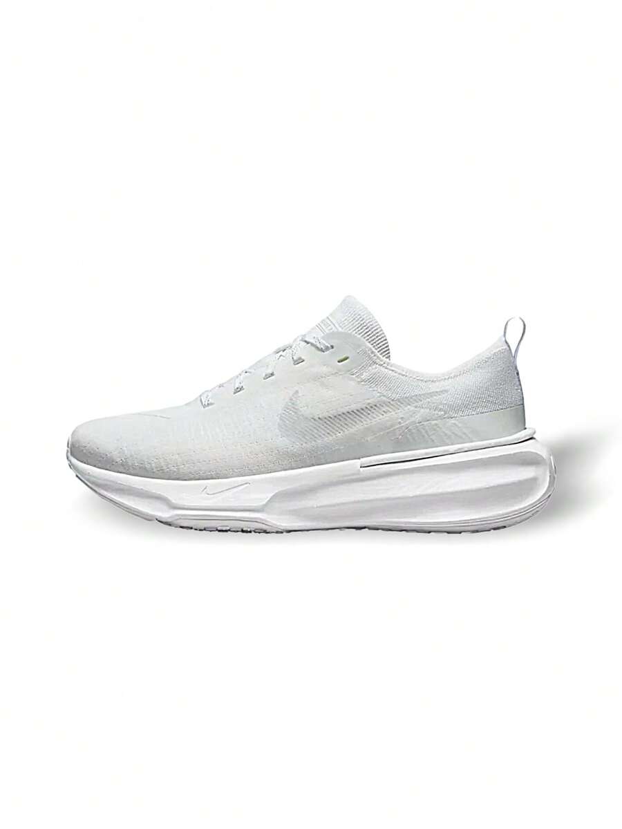 Nike ZoomX Invincible Run FK 3 男士跑步鞋 透气轻便吸汗弹性好 纯色Logo 易于清洗 多功能 户外跑步 日常上学 白色 DR2615-103 - 白色 - 查看 1