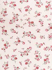 FloralLove Women's Floral Jacquard Knit Nightgown With Ruffle Hem And Bow Decor, Elaborate Floral Pattern, Comfortable And Elegant Details