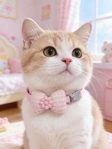 PETSIN 1 宠物花朵项圈 可调节颈围 猫项圈 狗项圈 宠物配件 宠物用品 - 彩色 - 查看 20