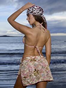 Bellisia 2026新款女士泳装到货，三件套性感印花串珠泳衣，适合上学、度假、约会、下午茶、西式、邮轮、海滩、海岛、公路旅行、四季皆宜、音乐节、波西米亚风度假、秋日休闲、西部波西米亚风、优雅女士Y2K服装、女士度假套装、派对套装、情人节套装、夏季度假套装、女士两件套夏季套装、夏季半裙套装、女士夏季两件套度假套装、女士半裙套装、女士夏季两件套节日两件套、女士两件套夏季套装、女士夏季两件套节日两件套、度假套装、女士半裙套装、女士两件套夏季套装、女士夏季两件套节日两件套 - 彩色 - 查看 2