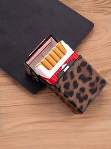 Elegant 20-Cigarette Storage Box With Faux Leather Finish | 360° All-Round Protection, Compact & Anti-Pressure Design For Men And Women - Multicolor - View 17