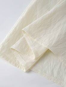 SHEIN PETITE [New French Elegant Ensemble]Exquisite Lace-Ruffled V-Neck Long-Sleeve Shirt + Green High-Waisted Slimming Draped Wide-Leg Pants, An Elegant Two Pieces For Effortless Commuting & Chic Daily Styling Linen Outfits For Women Linen Pants Set Green Long Skirt French Style Clothes Vintage Clothes Green Wide Leg Pants Vintage Style Clothes - Multicolor - View 5