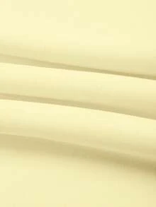 GlowEve CURVE 两件套休闲刺绣半拉链套头卫衣，加大码，浅黄色 - 黃色 - 查看 5