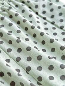 EURMUSE Quần pajama chấm bi, quần dài mặc nhà bằng cotton mềm mại với cạp chun, quần ngủ thoáng khí, đồ mặc nhà thoải mái, vừa vặn – Giá cả phải chăng - màu xanh lá - Xem 6