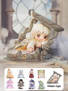 盲盒（非毛绒填充），卡通睡堡收藏盒 - 8 款常规款 + 1 款隐藏款（隐藏款概率 0.7%），ABS 材质手办（可摆放在桌面上），专为收藏家准备的独特礼物，便携式装饰品，也是送给朋友、家人和玩具爱好者的贴心礼物，适合作为礼物送给朋友。 - 潮玩盲盒 - 查看 12