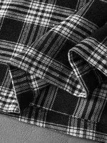 PAVTROS 男士格子短袖休闲/商务宽松版型 Polo 衫 - 彩色 - 查看 6