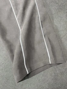 STYNVO 男士休闲长袖外套，时尚百搭，适合日常穿着 - 卡其色 - 查看 3