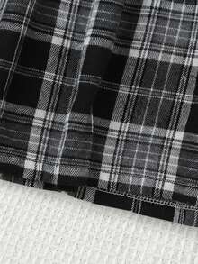 Emery Rose Kids Emery Rose Kids Đầm dài tay phối màu cho bé gái tuổi teen, đầm đi học, đầm nỉ, thích hợp cho mùa thu/đông. - Xám - Xem 6