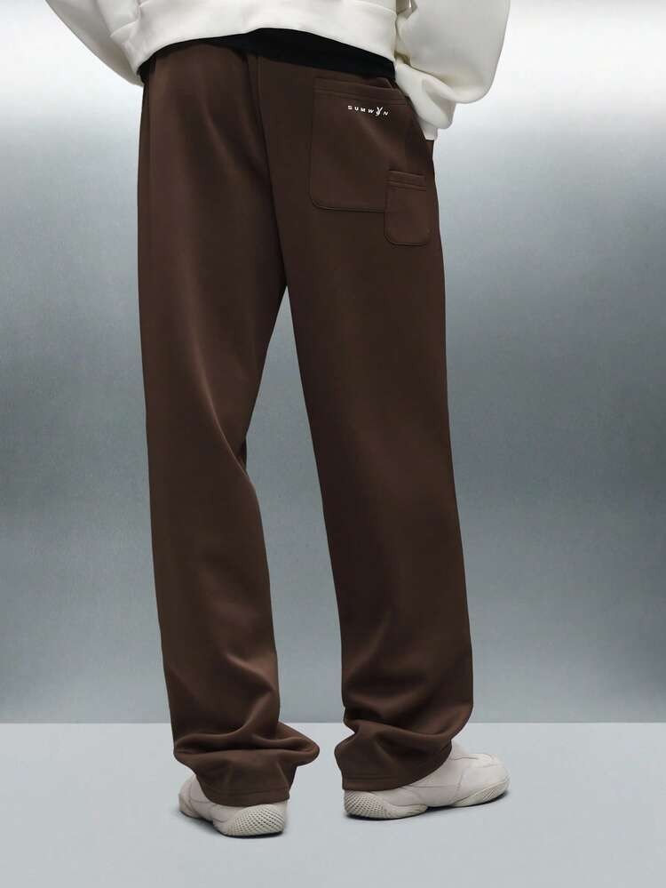 PLAYBOY X SUMWON Straight Leg Sweatpants With Drawstring Waist