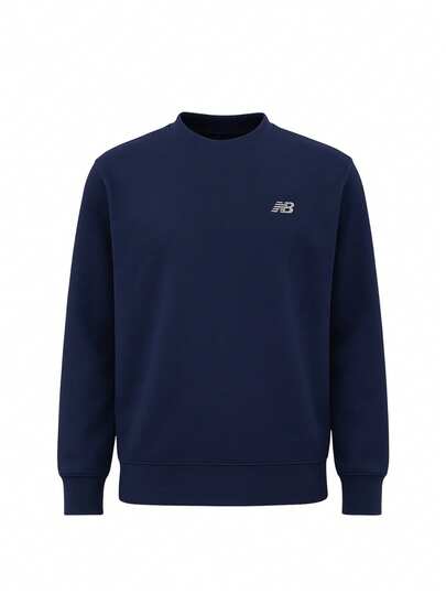 New Balance Essentials Men's Sweatshirt Navy Blue