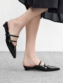 CUCCOO BIZCHIC Women Flats - mirror black - View 5