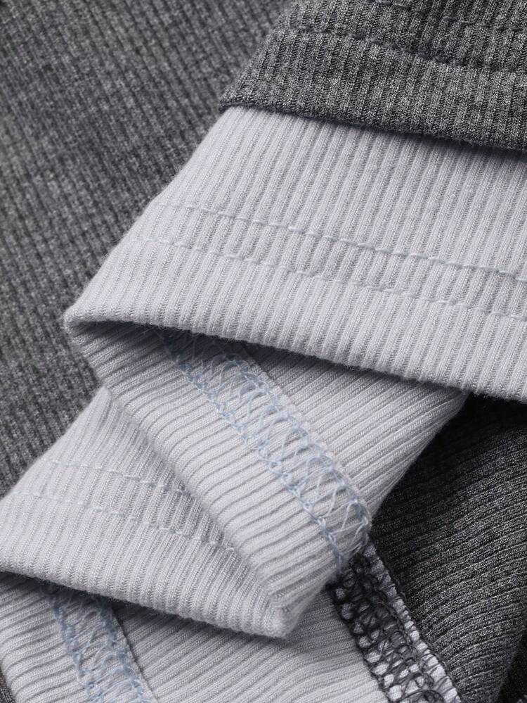 Women's Slogan Print Crew Neck Long Sleeve Fitted Casual Versatile T-Shirt