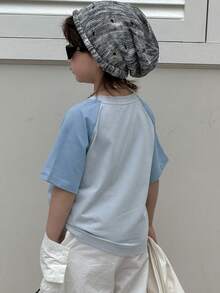 DAZY Toddler Boys' Casual Short Sleeve Round Neck T-Shirt