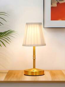 1 Peça Lâmpada de Mesa de Tecido LED Recarregável por USB, Bateria Recarregável Embutida com Longa Duração, 3 Modos de Temperatura de Cor Toque Dimmer, Lâmpada de Mesa Portátil para Área Externa Pátio Jardim, Quarto Sala de Estar Sala de Jantar Interna, Luminária Portátil para Camping - Multicolor - Visão 6