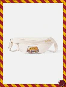 HARRY POTTER X SHEIN Luminous Shoulder Tote Bag - Beige - View 1