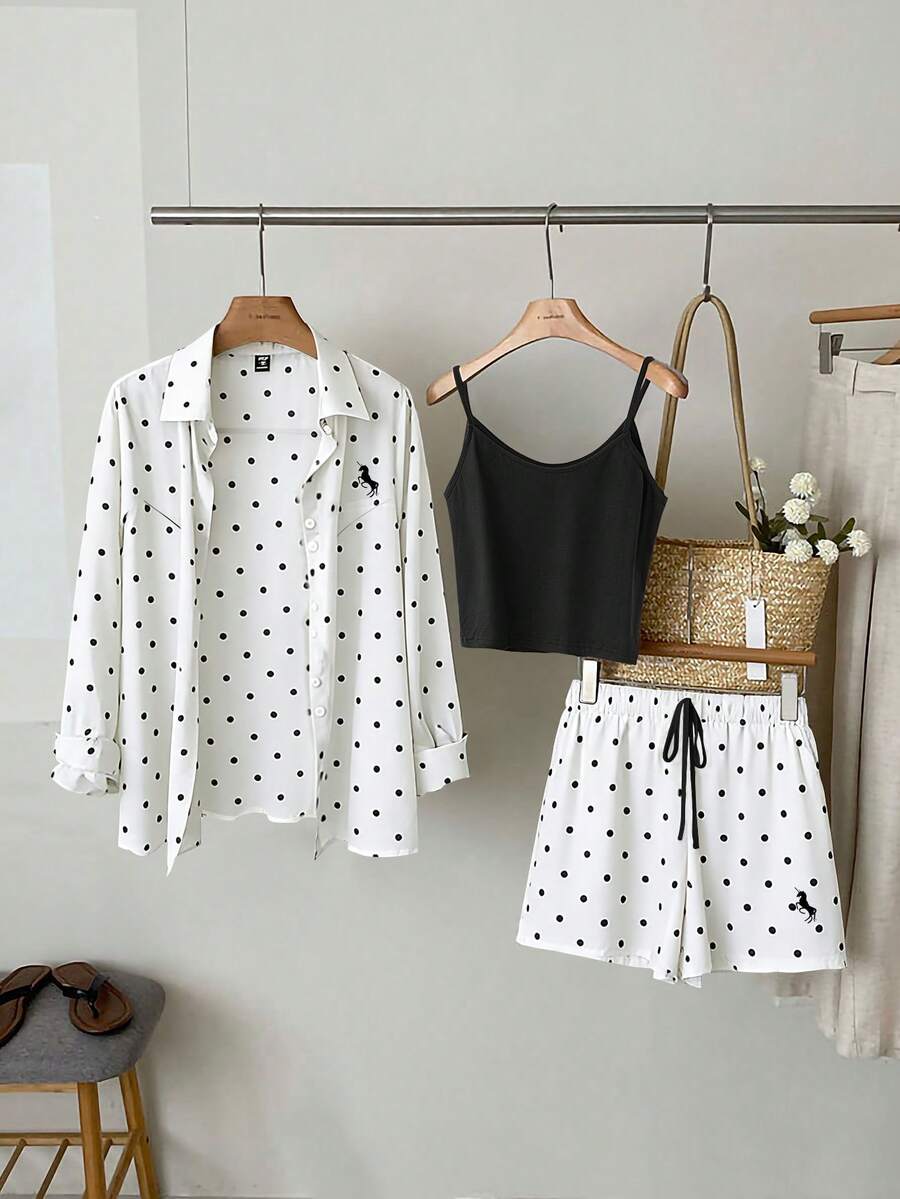 GlowEve CURVE Plus 3pcs Solid Round Neck Sweater Knit Pullover Fall Winter Sweater - White - View 1