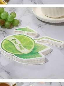 MINKOJA 1PC Alien Party Tissue, Printed Napkins, Paper Party Napkins, Disposable Home Hotel Party Tissue