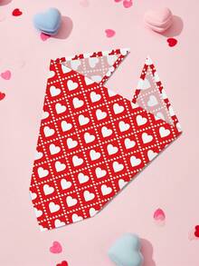 PETSIN Valentine's Day Dog Bandanas Pet Bibs With Love Letter Prints - Multicolor - View 8