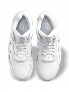 Nike Flight Legacy 男士篮球鞋 透气轻便吸汗弹性好 纯色Logo 易于清洗 多功能运动户外学校 白色 BQ4212-101 - 白色 - 查看 4