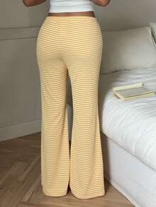 CovetEZ Women's Casual Yellow Pants - Yellow - View 6