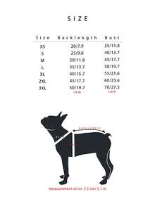 PETSIN 红色防水加厚保暖宠物背心外套，带牵引绳连接件 - 彩色 - 查看 9