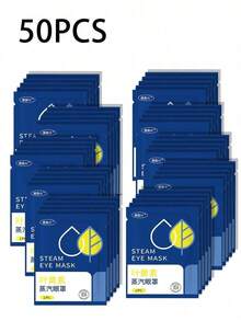 10 / 20 / 30/50PCS Steam Eye Masks, Green Lutein Eye Masks Are Used For Shade And Sleep, To Relieve Eye Fatigue And Dryness. Basic Eye Care, Deep Relaxation, And Improved Sleep For Computer And Mobile Phone Users. Suitable For Students And White-Collar Workers. Protective Goggles Suitable For Portable Travel And Business Travel, A Great Thing To Enjoy Easily - Green - View 9