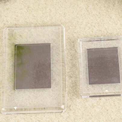 10/20/30pcs Acrylic Blank Magnet Refrigerator Magnets, Tinplate Magnetic Diy Square Photo Frame Stickers, Creative Soft Magnets
