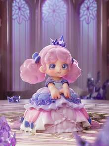 盲盒（非毛绒填充），卡通睡堡收藏盒 - 8 款常规款 + 1 款隐藏款（隐藏款概率 0.7%），ABS 材质手办（可摆放在桌面上），专为收藏家准备的独特礼物，便携式装饰品，也是送给朋友、家人和玩具爱好者的贴心礼物，适合作为礼物送给朋友。 - 潮玩盲盒 - 查看 11