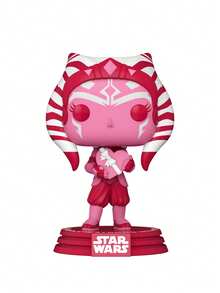 Funko فانكو بوب ستار وورز فالنتاينز إس 2 أهسوكا - متعدد الألوان - مشاهدة 2