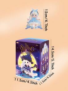 盲盒（非毛绒填充），卡通睡堡收藏盒 - 8 款常规款 + 1 款隐藏款（隐藏款概率 0.7%），ABS 材质手办（可摆放在桌面上），专为收藏家准备的独特礼物，便携式装饰品，也是送给朋友、家人和玩具爱好者的贴心礼物，适合作为礼物送给朋友。 - 潮玩盲盒 - 查看 5