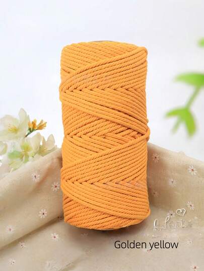 3mm 100m DIY Handwebseil Makramee Seil Dekorative Schnur Wandteppich Garn Bündel Bindegarn Bastelzubehör Set