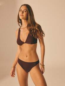 Aralina 3 Packs LUREX MESH V NECK G- STRING KNICKER SET