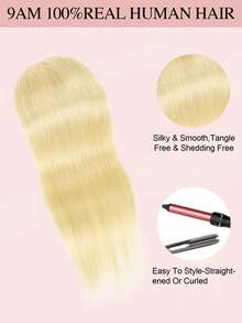9AM Hair 4.5x3 Human Hair Mono Lace Topper For Women,Blonde Color Hair Pieces For Thinning Hair Hair Loss,Adds Volume & Covers Gray Winter Christmas Halloween Costumes Autumn Outfits Women Fall Outfits Women Chic Elegant Glow Edgy Clean Classic Lit Snack Baddie 90s Vintage Retro Grunge Cottagecore Kawaii Cyberpunk Streetwear Preppy Futuristic Minimalist Street Style Bridal Photoshoot Date Night Casual Cozy Night Out Butterfly Clips - S613 - View 13