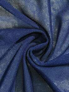 SHEIN 8-12岁女孩两件式泳衣，带纱笼罩衫，藏蓝色白色碎花比基尼套装，扭结前襟可调节肩带，夏季度假保暖泳衣，圣诞节、节日、新年、情人节泳装。三件式泳衣套装，蓝色雏菊泳衣，带裙泳装，适合青少年女孩的蓝色泳衣套装，带裙泳装。 - 藏蓝色 - 查看 7